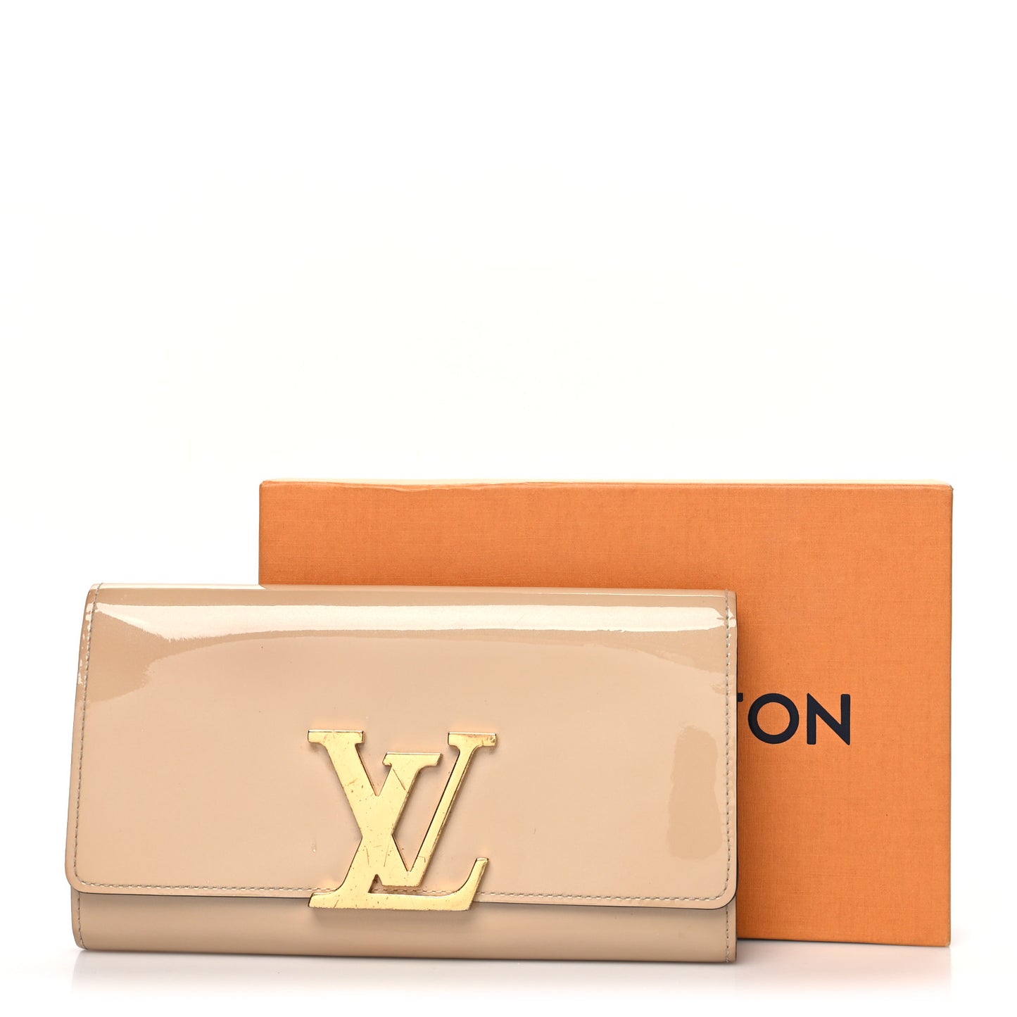 Patent Louise Wallet Dune