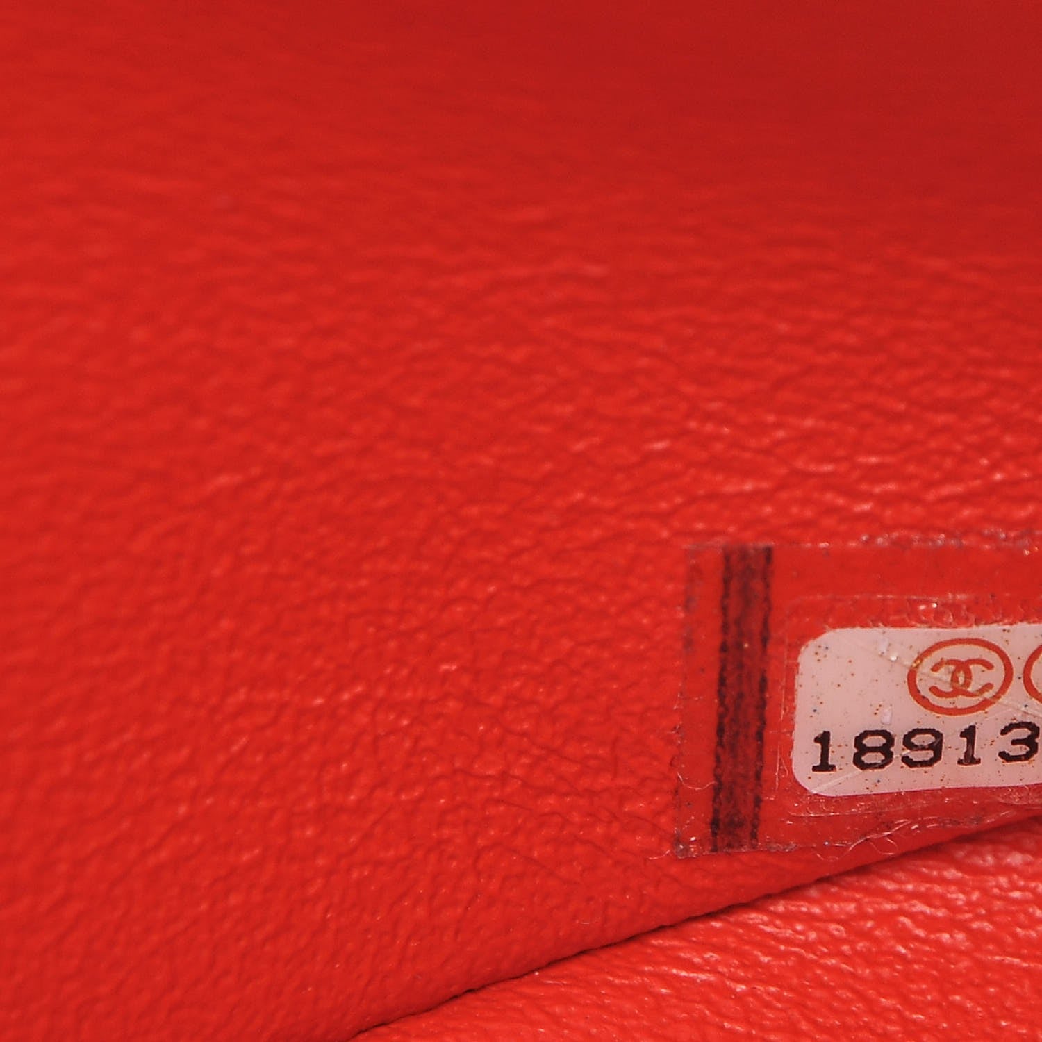 Chanel Patent Calfskin Striped Jumbo Double Flap Red 7 of 7