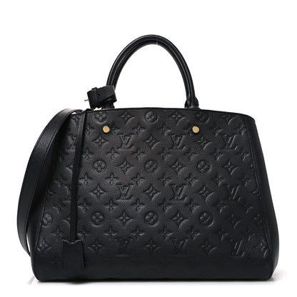 Louis Vuitton Empreinte Montaigne GM Black 1 of 12