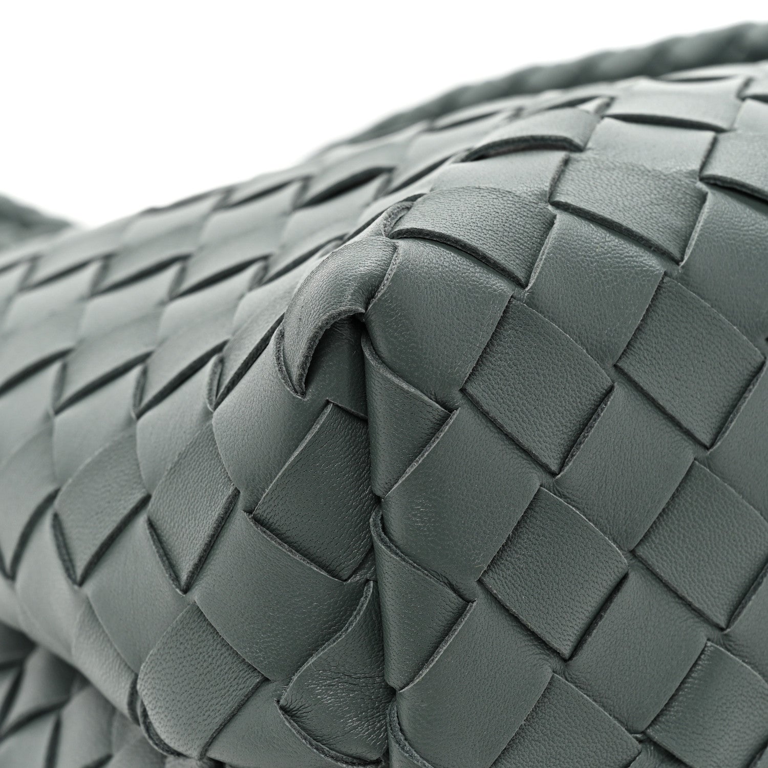 Bottega Veneta Nappa Intrecciato Medium Andiamo Shoulder Bag Slate 9 of 12