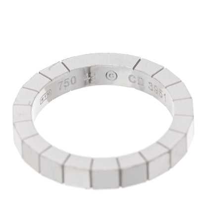 Cartier 18K White Gold Lanieres Ring 49 4.75 4 of 4