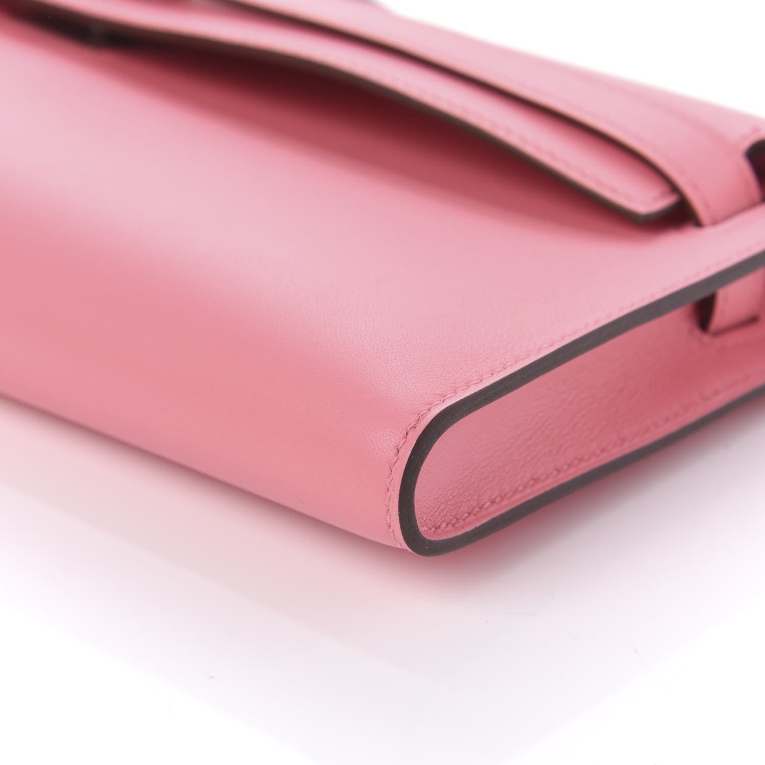 Hermes Swift Kelly Cut Clutch Pochette Rose D'Ete 7 of 11