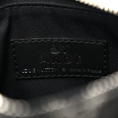 Louis Vuitton X NIGO Taurillon Monogram Denim Drip Keepall XS Black 6 of 10