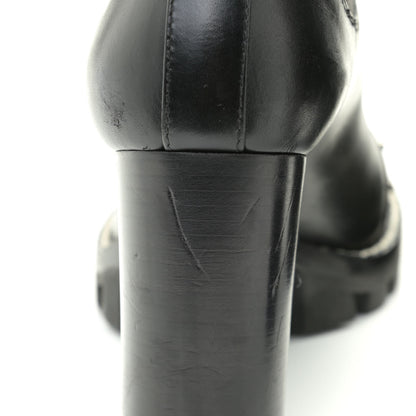 Louis Vuitton Calfskin Monogram Star Trail Chelsea Ankle Boots 38.5 Black 15 of 17