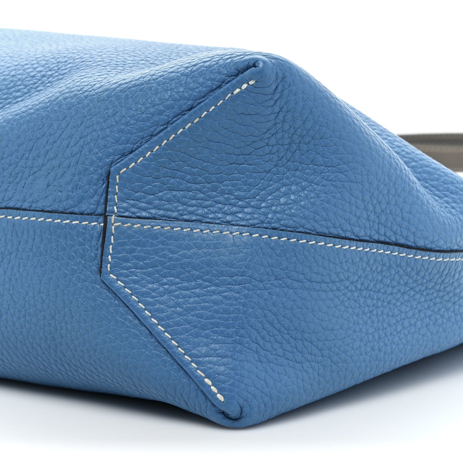 Hermes Taurillon Clemence Double Sens 45 Reversible Mykonos Etain Mykonos Etain 11 of 19