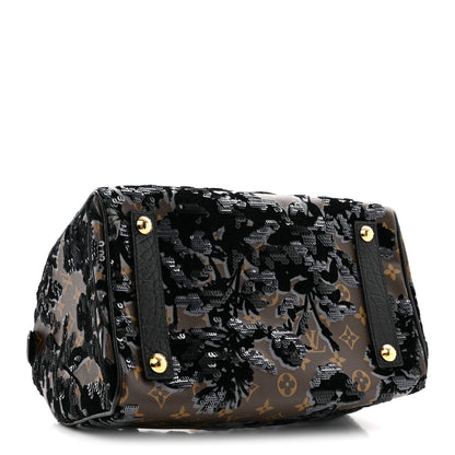 Louis Vuitton Monogram Fleur De Jais Sequins Speedy 30 4 of 17