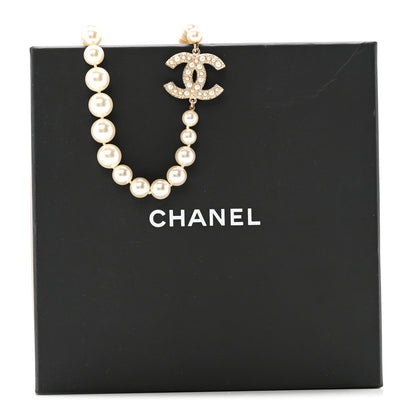 Chanel Pearl CC 100th Anniversary Necklace Light Gold 6 of 6