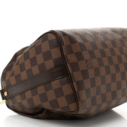 Louis Vuitton Damier Ebene Speedy Bandouliere 25 9 of 12
