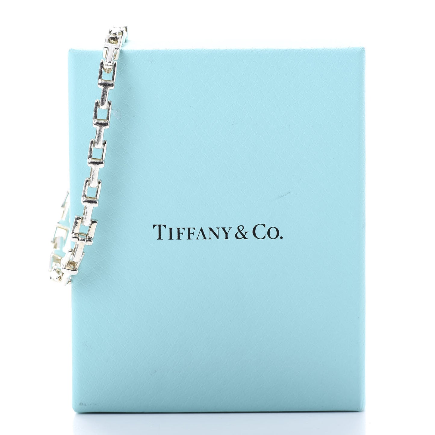 Sterling Silver Narrow T Chain Bracelet