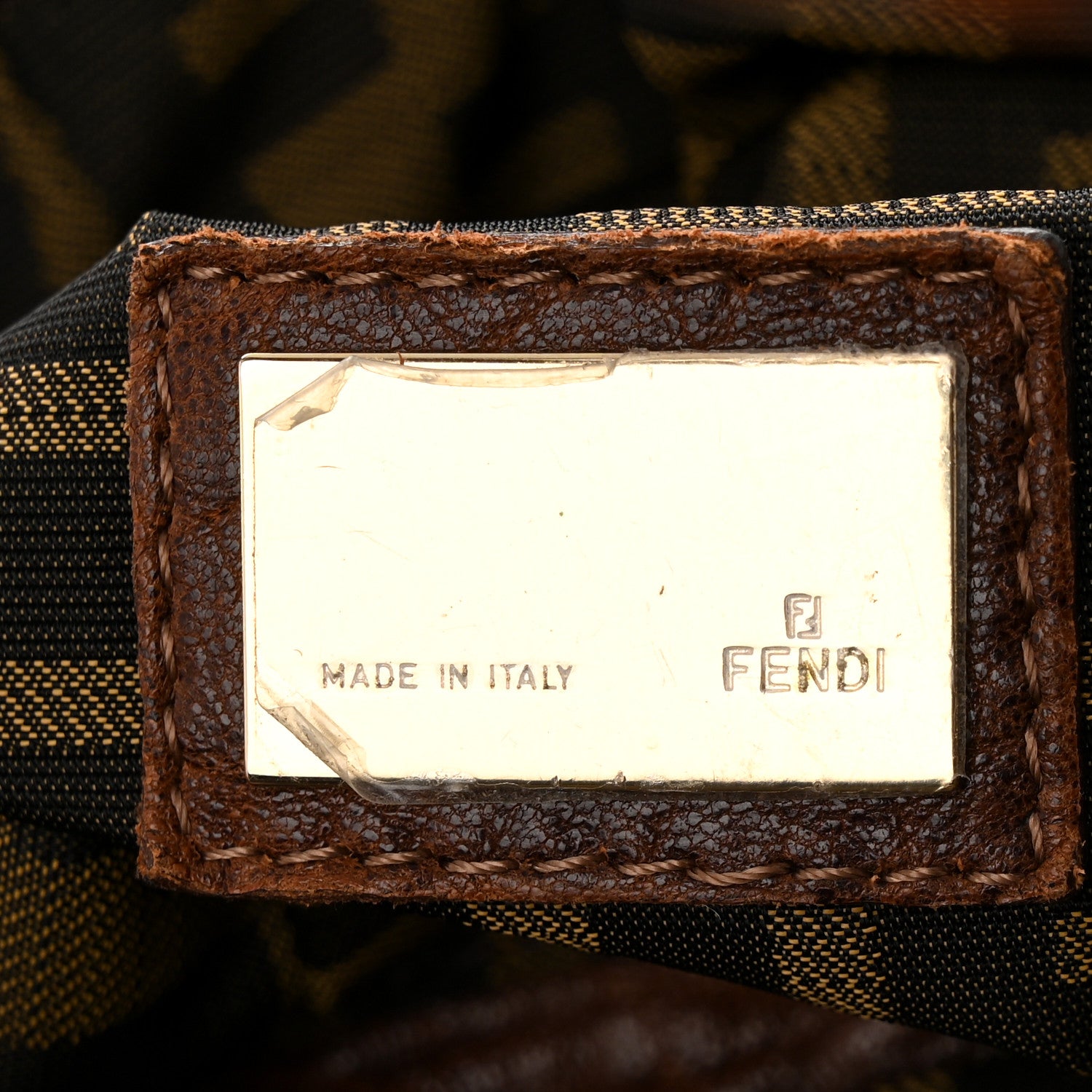 Fendi Nappa Nuvolata Spy Cognac 6 of 10