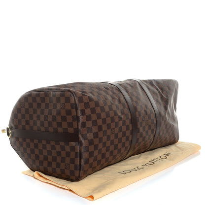Louis Vuitton Damier Ebene Keepall Bandouliere 55 4 of 7