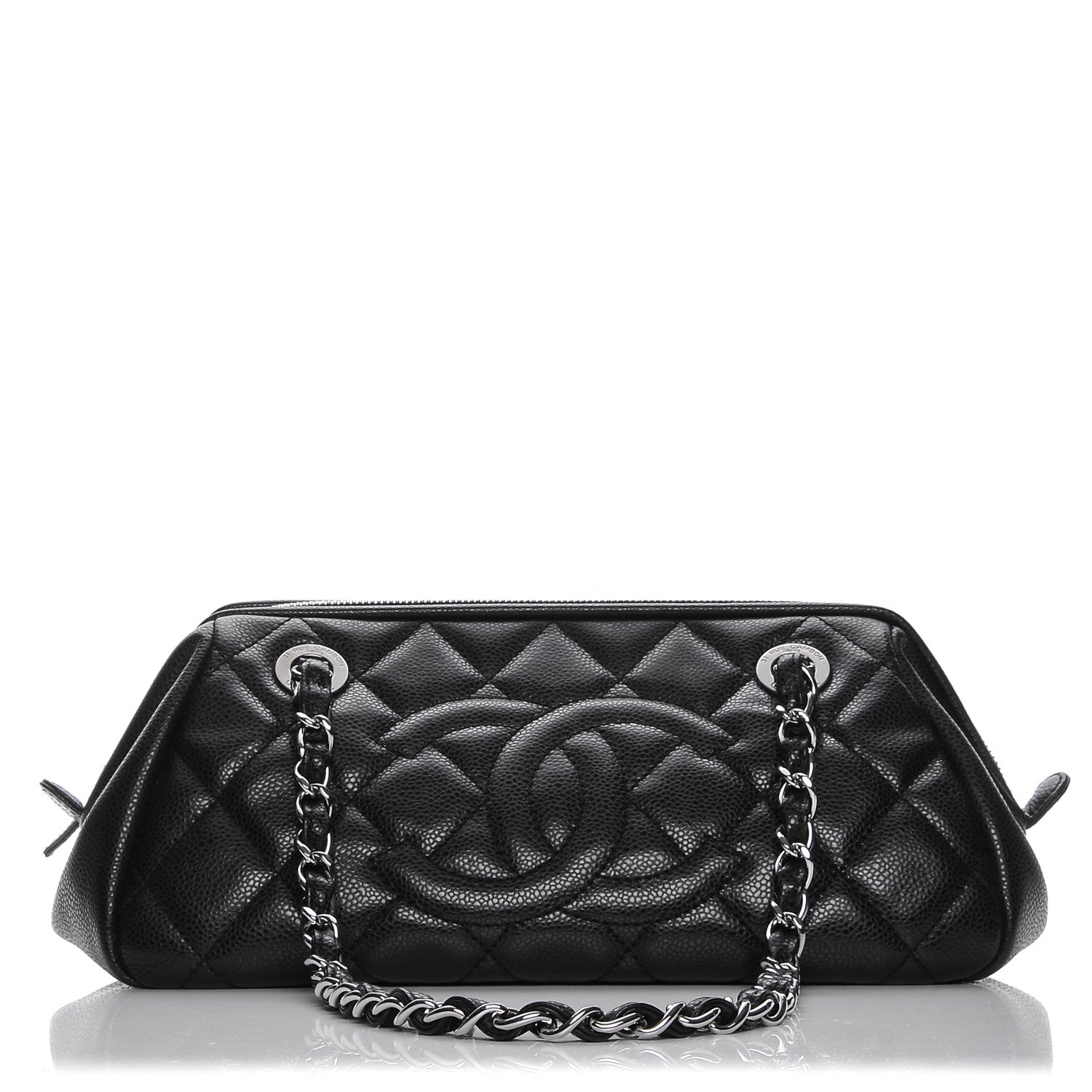 Chanel Caviar Quilted Timeless CC Shoulder Bag Black 1 of 7