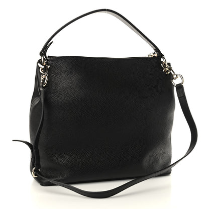 Gucci Pebbled Calfskin Large Soho Hobo Black 3 of 10