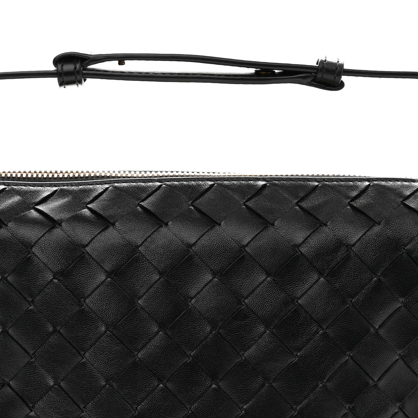 Calfskin Nappa Intrecciato Mini Wallace Black