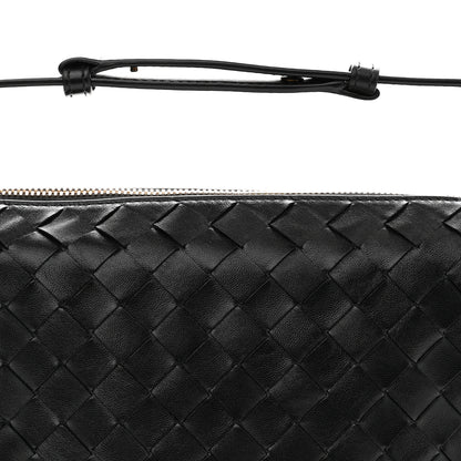 Bottega Veneta Calfskin Nappa Intrecciato Mini Wallace Black 8 of 10