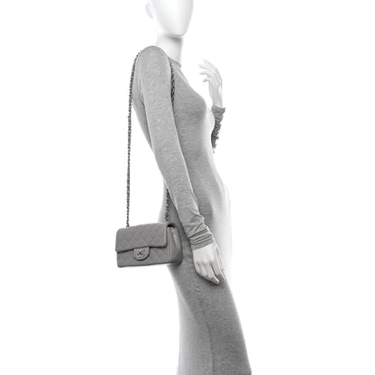 Chanel Lambskin Quilted Mini Rectangular Flap Grey 2 of 11