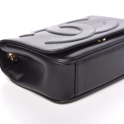 Chanel Lambskin CC Mania Flap Bag Black 8 of 9