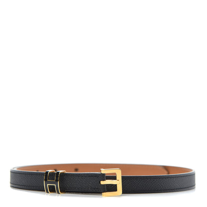 Hermes Epsom 15mm Pop H Belt 75 Black 1 of 6