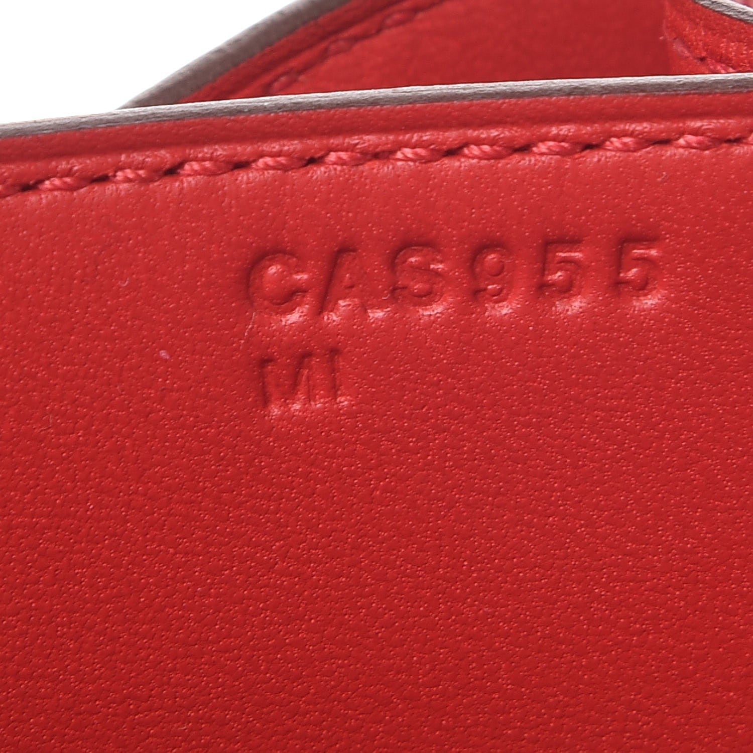 Hermes Evercolor Constance 18 Rouge Casaque 7 of 15