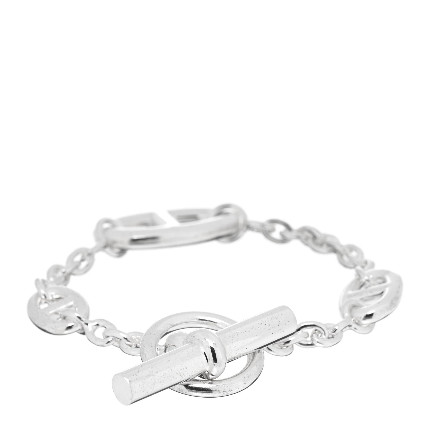 Hermes Sterling Silver Farandole Bracelet SH 2 of 4
