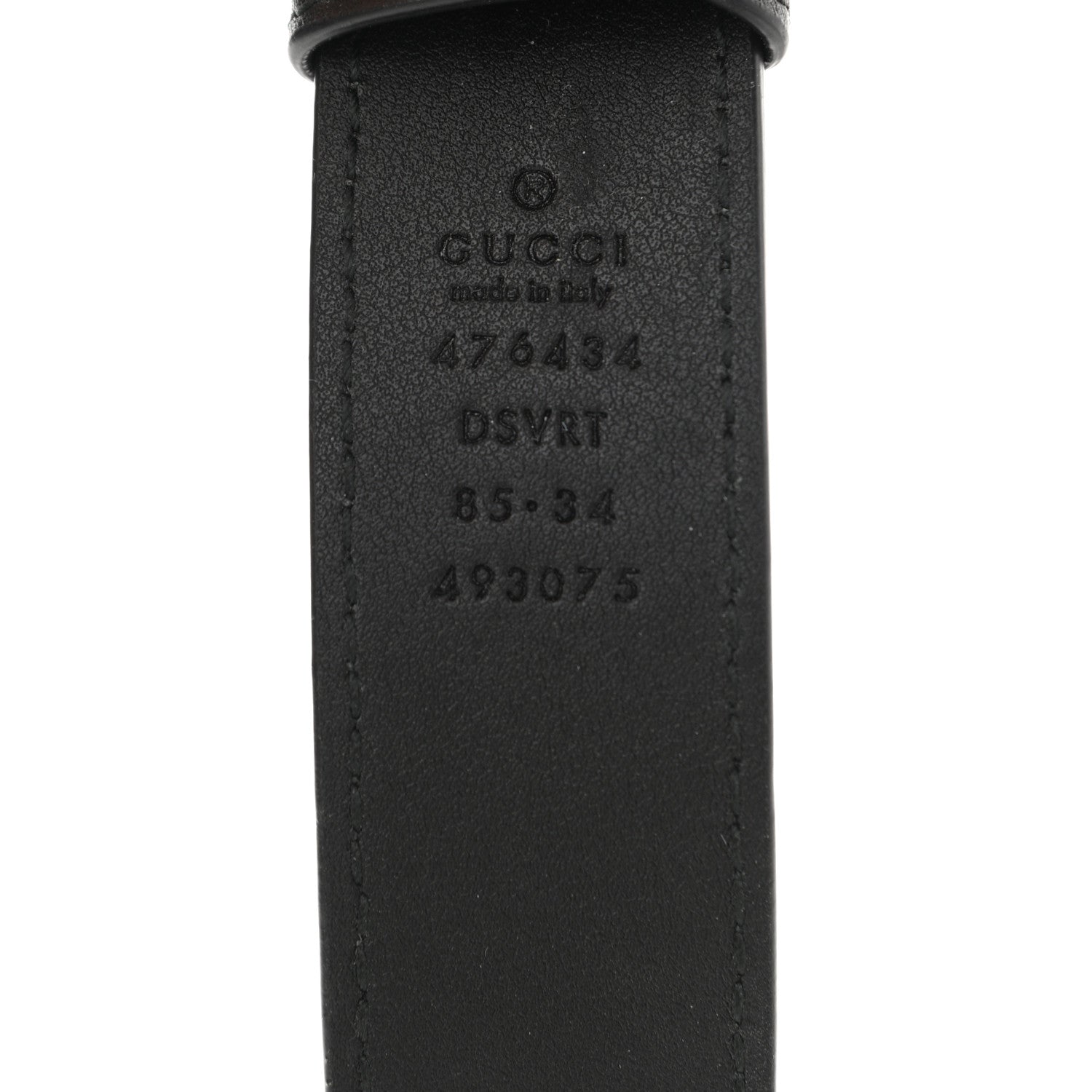Gucci Calfskin Matelasse GG Marmont Belt Bag 85 34 Black 10 of 20