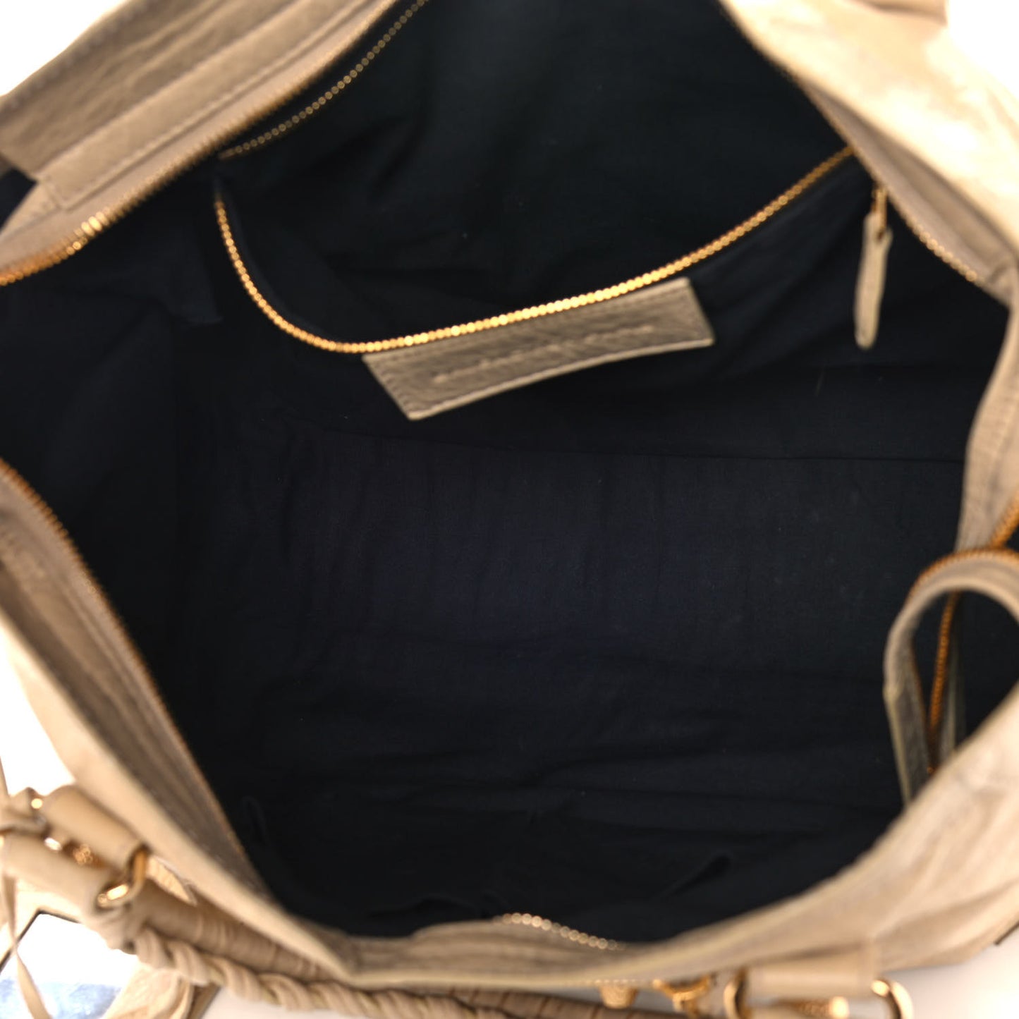 Agneau Giant 12 Gold Hardware City Dune