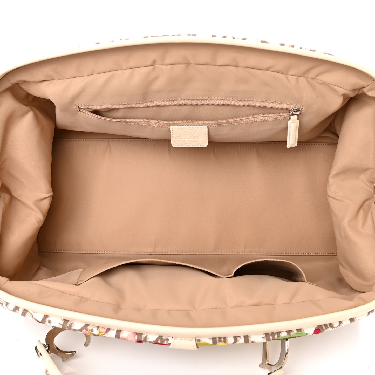Monogram Vintage Flowers Bowler Beige