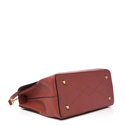 Mulberry Silky Calfskin Small Seaton Rust 3 of 9