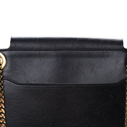 Chloe Shiny Calfskin Medium Annie Shoulder Bag Black 12 of 16