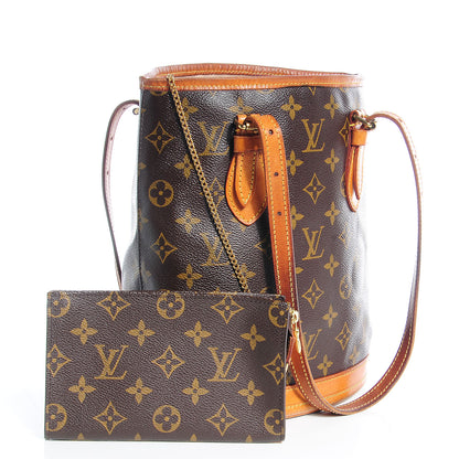 Louis Vuitton Monogram Petit Bucket 23 3 of 8