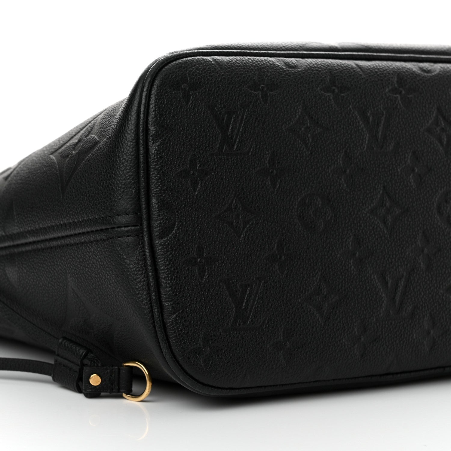 Louis Vuitton Empreinte Monogram Giant Neverfull MM Black 8 of 9