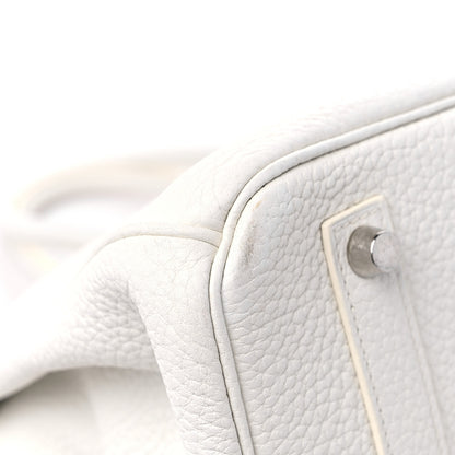 Hermes Togo Birkin 35 White 10 of 14