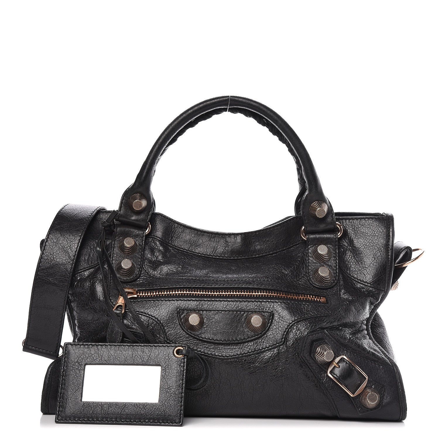 Balenciaga Agneau Giant 21 Rose Gold Hardware City Black 1 of 12