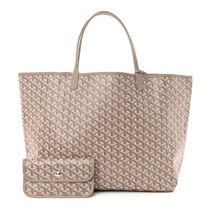 Goyard Goyardine Saint Louis Claire Voie GM Grege Powder Pink 1 of 10