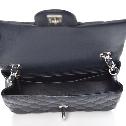 Chanel Caviar Quilted Mini Rectangular Flap Navy 5 of 8