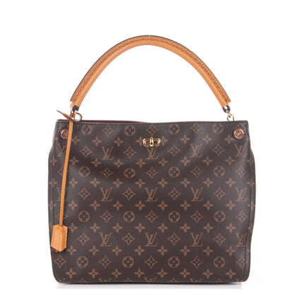 Louis Vuitton Monogram Python Ostrich Gaia Bordeaux 1 of 8