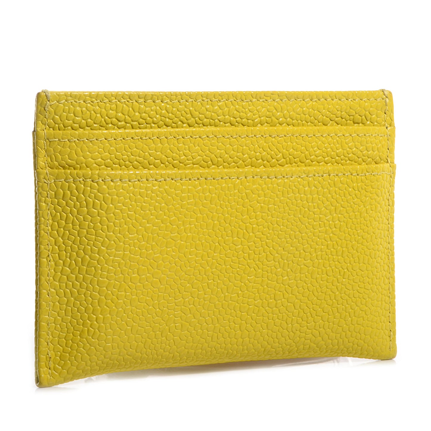 Caviar CC Timeless Card Holder Yellow