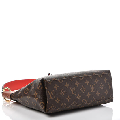Louis Vuitton Monogram Tuileries Besace Caramel Rouge 7 of 10