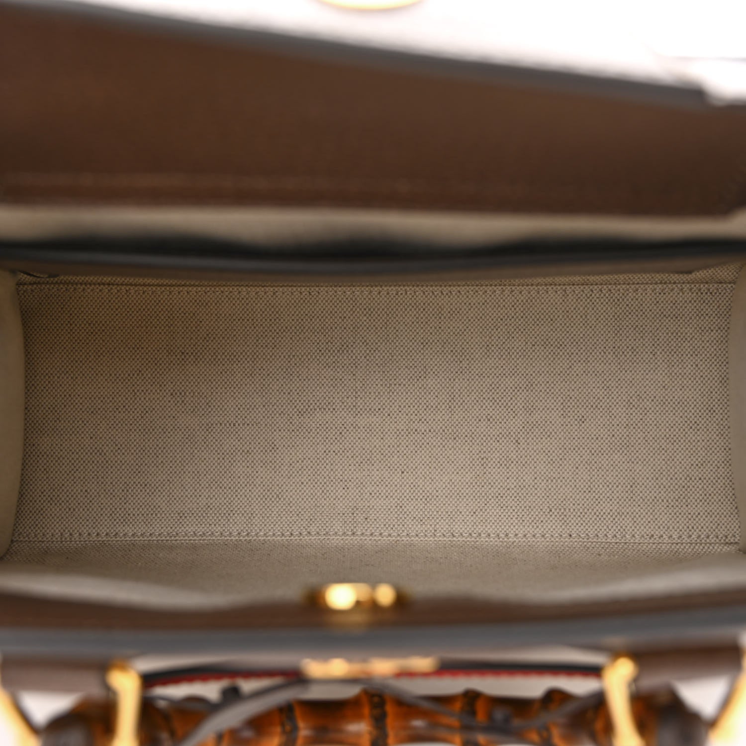 Gucci Monogram Jumbo GG Textured Dollar Calfskin Small Diana Tote Bag Camel Ebony New Acero Pomegranate Red 5 of 11