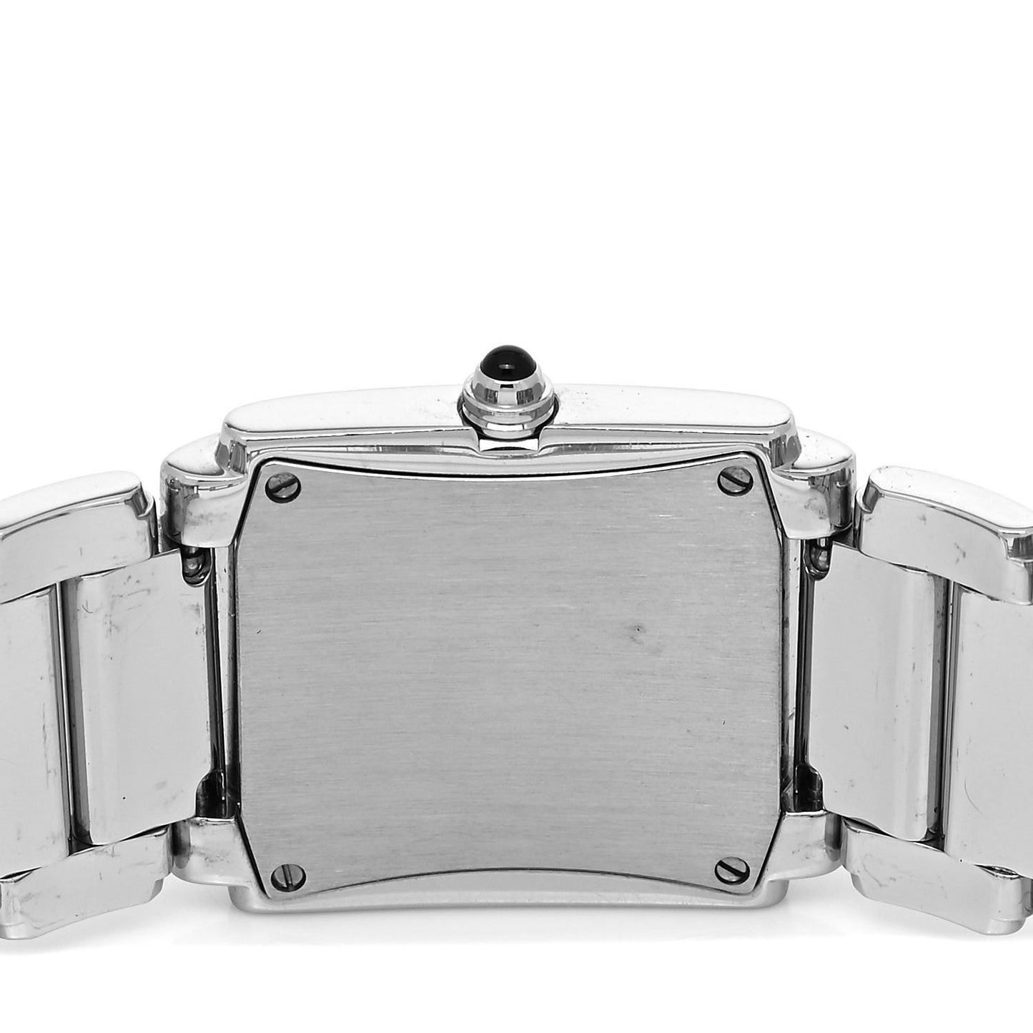 Stainless Steel Diamond 25mm Twenty-4 Quartz Watch Black 4910/10A-001