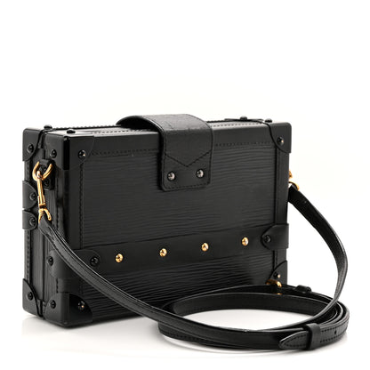 Louis Vuitton Epi Petite Malle Black 3 of 9