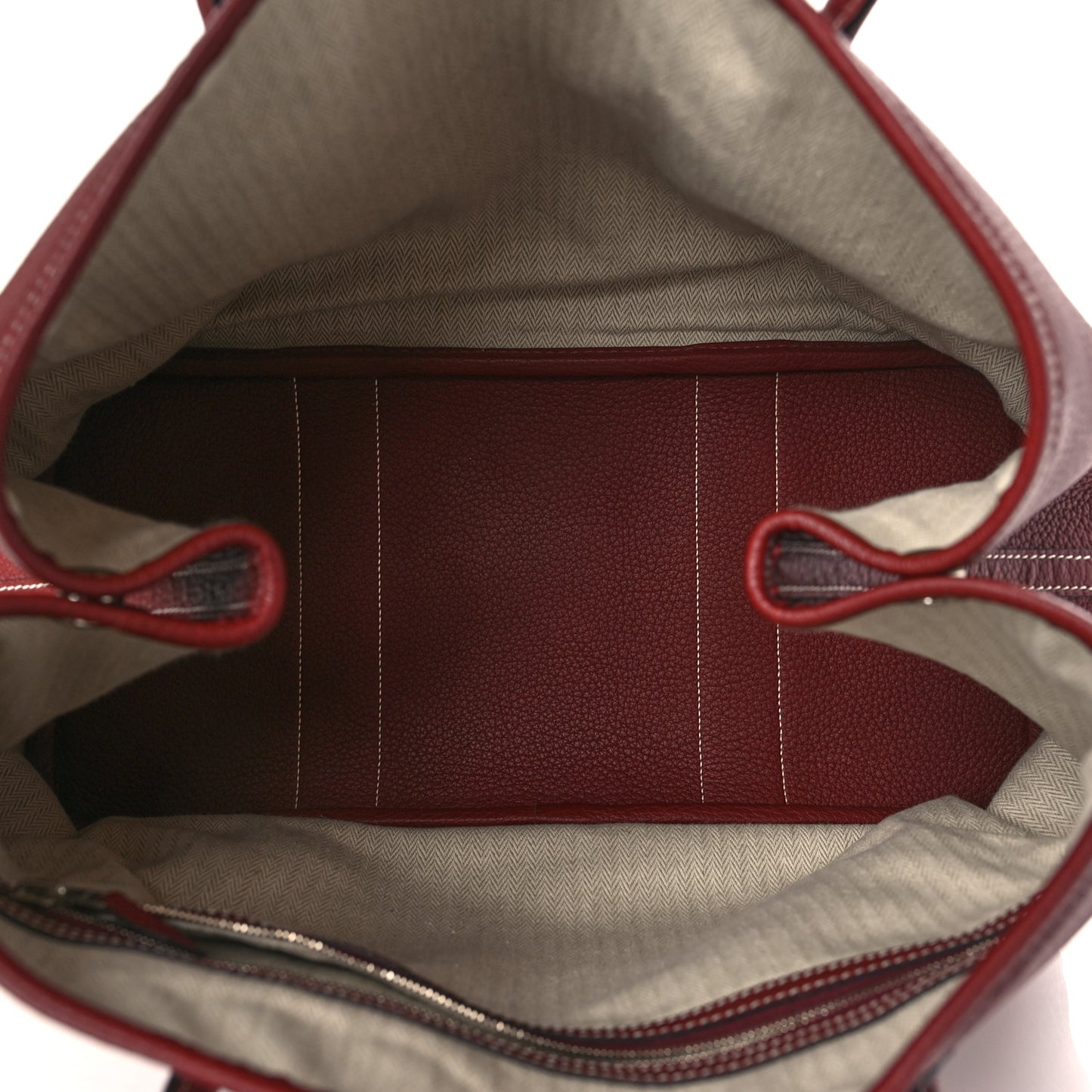 Negonda Garden Party Tote 36 MM Rouge H