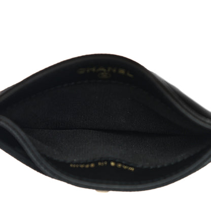 Chanel Caviar Quilted Vintage Mademoiselle Card Holder Black 5 of 12