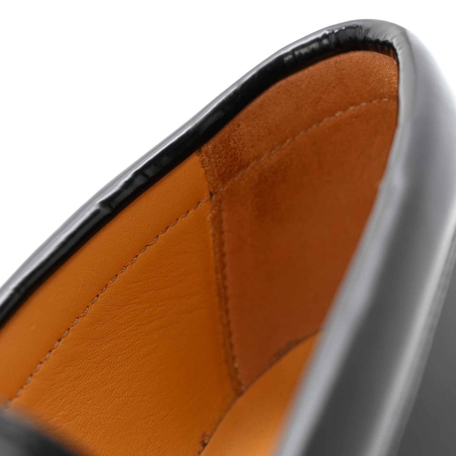 Christian Dior Brushed Calfskin Boy Platform Loafers 39.5 Black