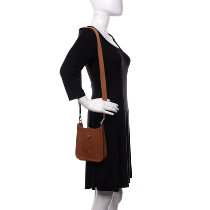 Hermes Taurillon Clemence Evelyne TPM Gold 2 of 10