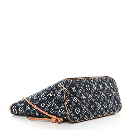 Louis Vuitton Jacquard Since 1854 Neverfull MM Blue 5 of 14