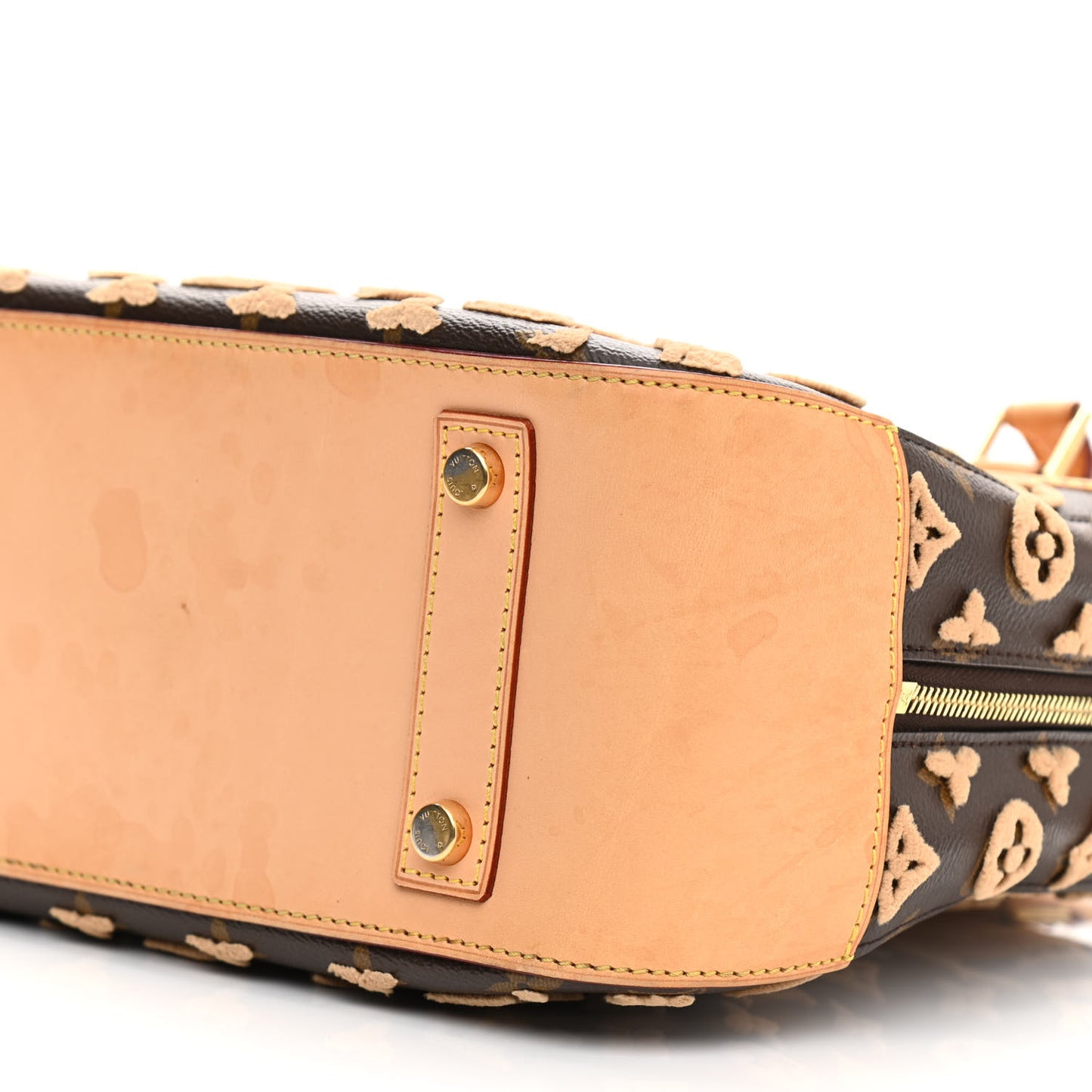 Monogram Tuffetage Deauville Cube Caramel