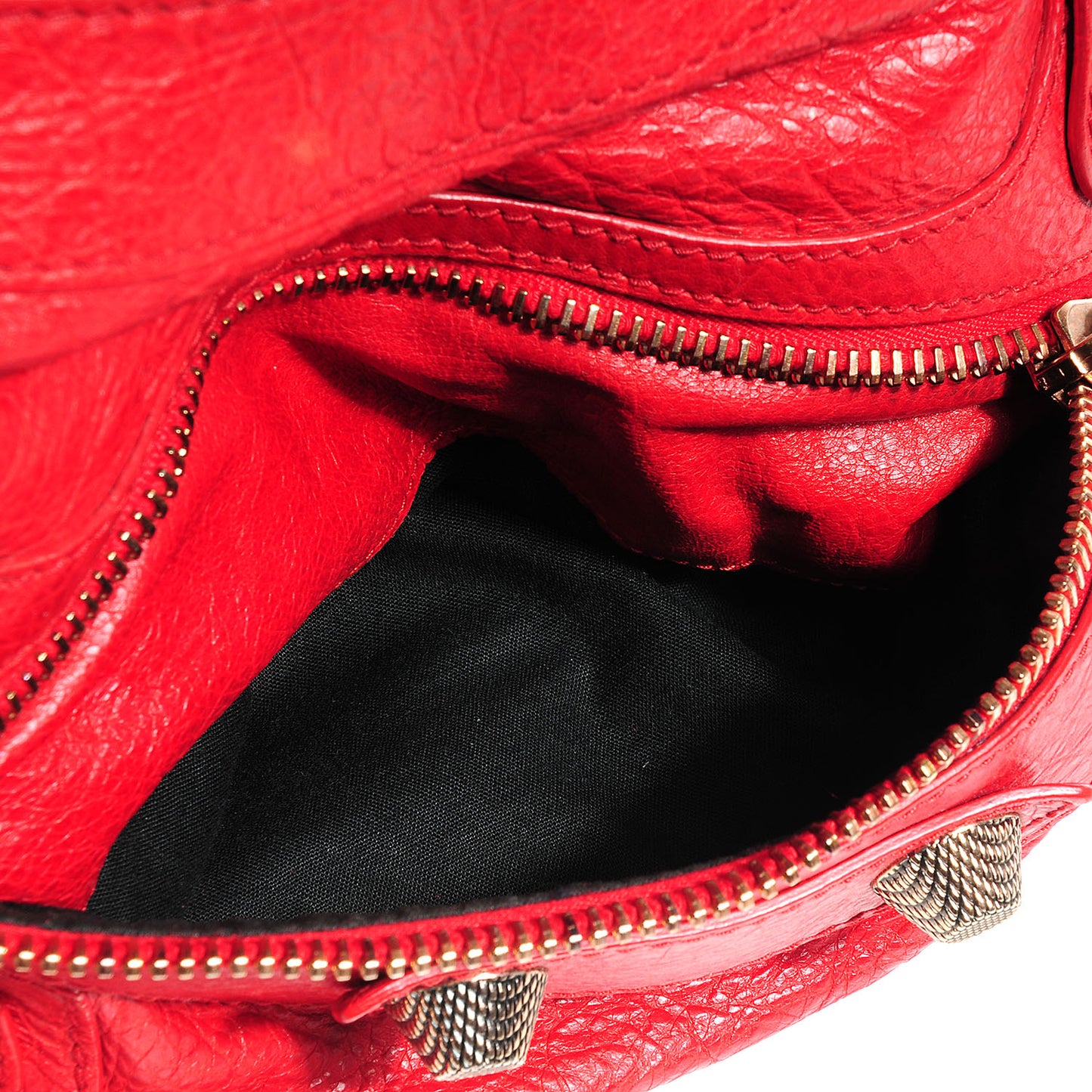Agneau Giant 21 Rose Gold Hardware City Rouge Coquelicot