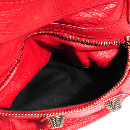Balenciaga Agneau Giant 21 Rose Gold Hardware City Rouge Coquelicot 5 of 13