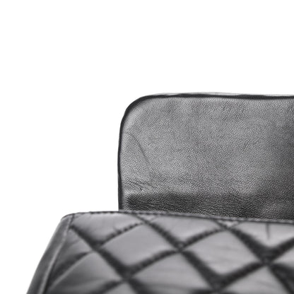 Chanel Lambskin Quilted Medium Coco Rain Flap Black 13 of 15